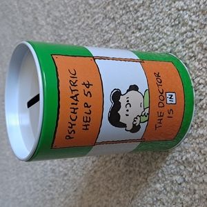 Peanuts Lucy change jar
